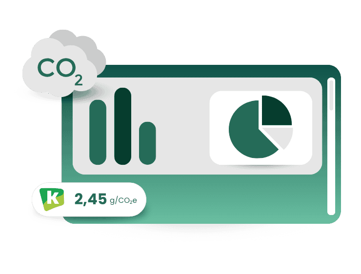 analisi dati widget co2e