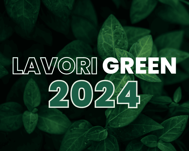 Lavori green 2024